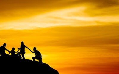 Providing encouragement so that others can continue to move forward