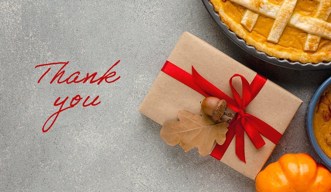 Showing Thanks